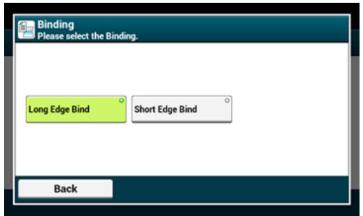 OKI C711DM - Réglez une position de reliure pour la numérisation recto-verso - 1
