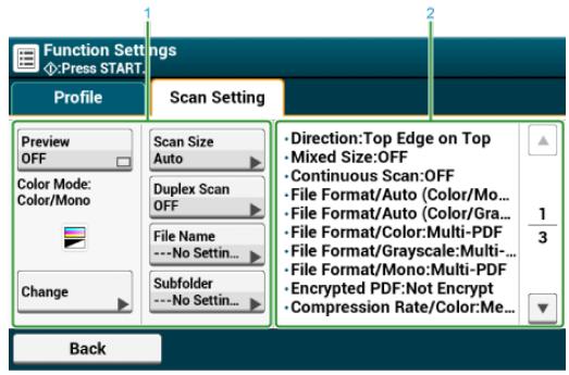 OKI C711DM - Écran Scan vers un dossier partagé - 6