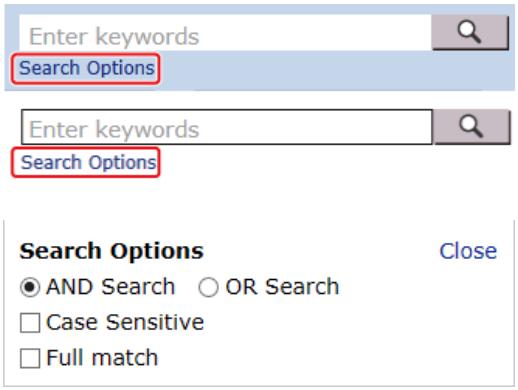 OKI C711DM - Options de recherche - 1