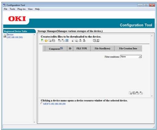 OKI C711DM - Plug-in [Gestionnaire de stockage] - 1