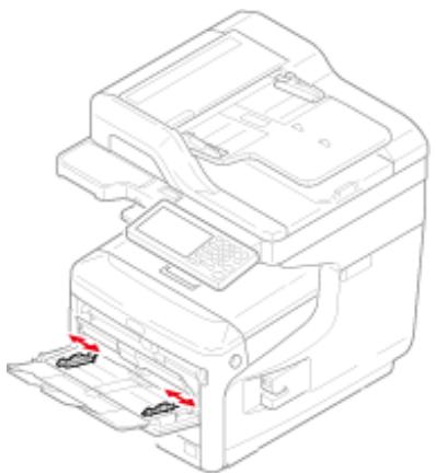 OKI C711DM - Chargement dans le bac MP - 5