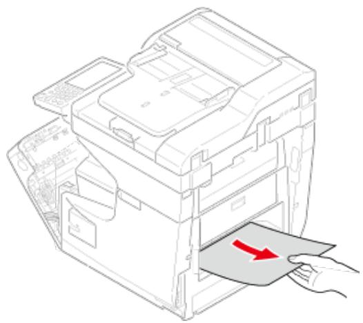 OKI C711DM - Remplacez l'unité recto-verse (E) dans la machine. - 8