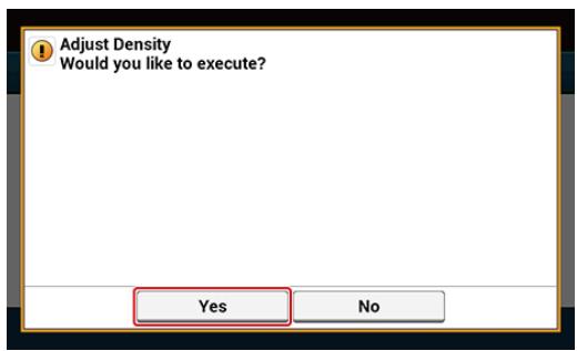OKI C711DM - Appuyez sur [Oui]. - 3