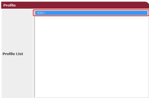 OKI C711DM - Sélectionnez une destination dans [Profile List], et cliquez sur [OK]. - 1