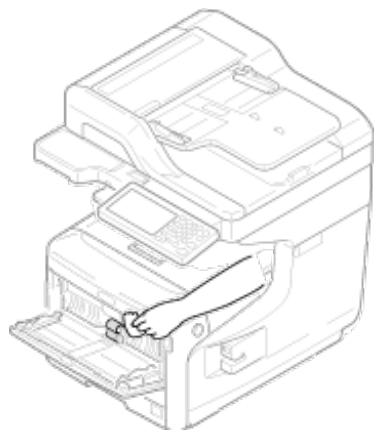 OKI C711DM - Fermez le scanner. - 10