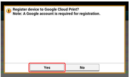 OKI C711DM - Appuyer sur [Oui] dans l'écran de confirmation. - 1