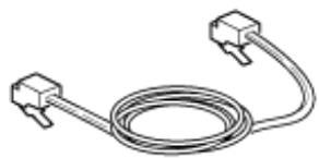 OKI C711DM - Préparer un cable de réseau local et un concentrateur. - 1