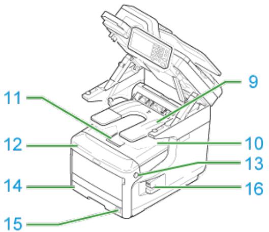 OKI C711DM - Vue avant - 3