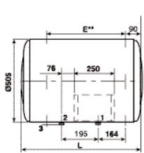 DE DIETRICH CEB MV - COTES DE FIXATION - 10