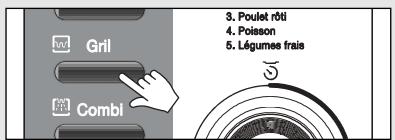 DAEWOO KOR6F07 - Cuisson au GRILL - 1