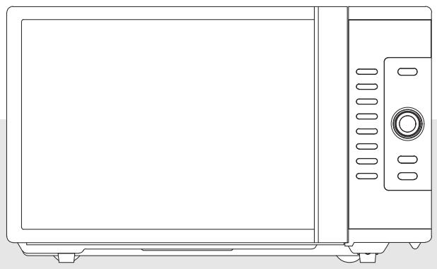 DAEWOO KOR6F07 - FOUR à micro-ondes/gril à convection - 1