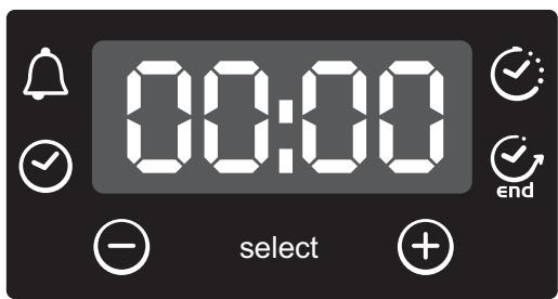 CANDY FXP896SX - USING THE END OF COOKING TIMER - 2