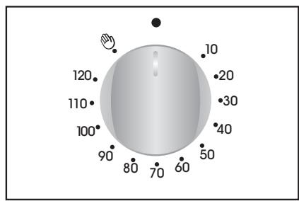 CANDY FXP896SX - GEBRUIK VAN DE TIMER MET UITSCHAKELFUNCTIE - 1