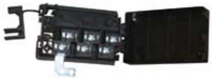 LOFRA M76GV/C - Terminal connection diagram with cable pre-installed - 1