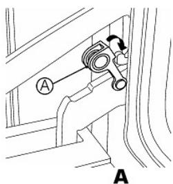 LOFRA M76GV/C - REMOVING AND FITTING THE OVEN DOOR - 1