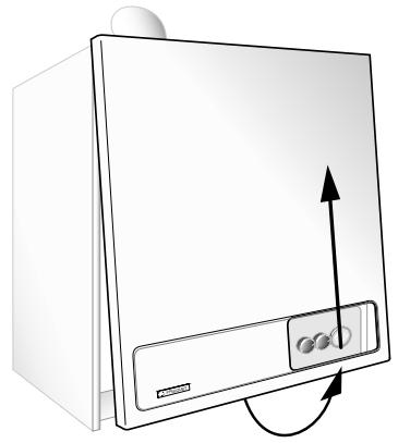 FRISQUET HYDROCONFORT VENTOUSE 80 450 - - Accrochage de la chaudière - 2