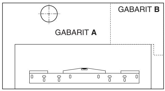 FRISQUET HYDROCONFORT VENTOUSE 80 450 - b) Sortie droite ou gauche - voir schémas 1 et 2 - - 1
