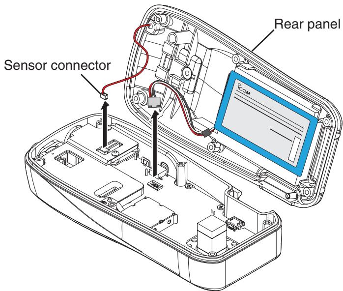 ICOM IC-M25EURO - Removing the MAIN UNIT - 2