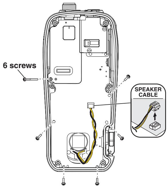 ICOM IC-M25EURO - Removing the MAIN UNIT - 3