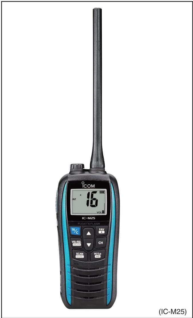 ICOM IC-M25EURO - ORDERING PARTS - 1