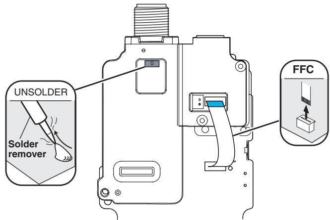 ICOM IC-M25EURO - Removing the CHASSIS - 1