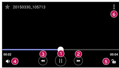 LG JOY Y30 - Opcje plików video - 1