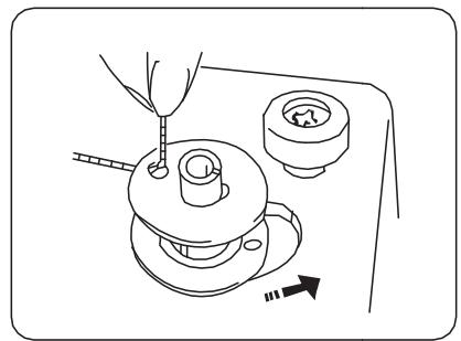 BLAUPUNKT COMFORT 930 - Winding the Bobbin - 2