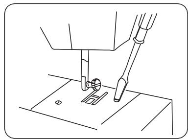 BLAUPUNKT COMFORT 930 - Cleaning the Feed Dogs - 2