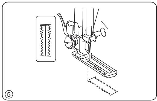 BLAUPUNKT COMFORT 930 - Knopfloch nahlen - 6