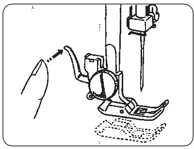 BLAUPUNKT CASUAL 845 - Pour changer le pied de biche - 1