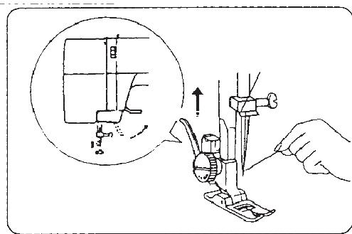 BLAUPUNKT CASUAL 845 - Drawing up Bobbin Thread - 1