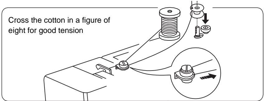 BLAUPUNKT CASUAL 845 - Winding the Bobbin - 1