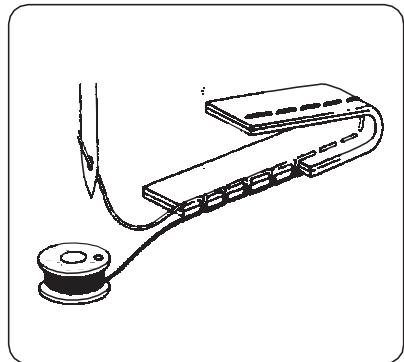 BLAUPUNKT CASUAL 845 - Drawing up Bobbin Thread - 4
