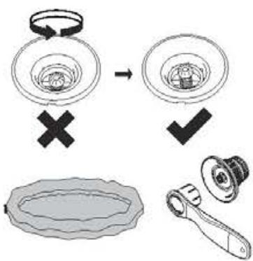 BESTWAY PALM SPRING - Air Valve Check (for spa with quick inflation/deflation valve) - 1