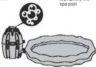 BESTWAY PALM SPRING - Draining the Spa - 9