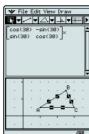 CASIO GRAPH 35+E II - Geometric Graphing by using the Drag & Drop Function - 1