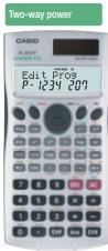 CASIO FX-220 PLUS SCIENTIFIQUE - Programmable Models - 5