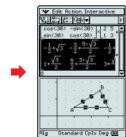 CASIO FX-220 PLUS SCIENTIFIQUE - Geometric Graphing by using the Drag & Drop Function - 3