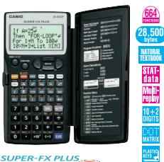 CASIO FX-220 PLUS SCIENTIFIQUE - Programmable Models - 1