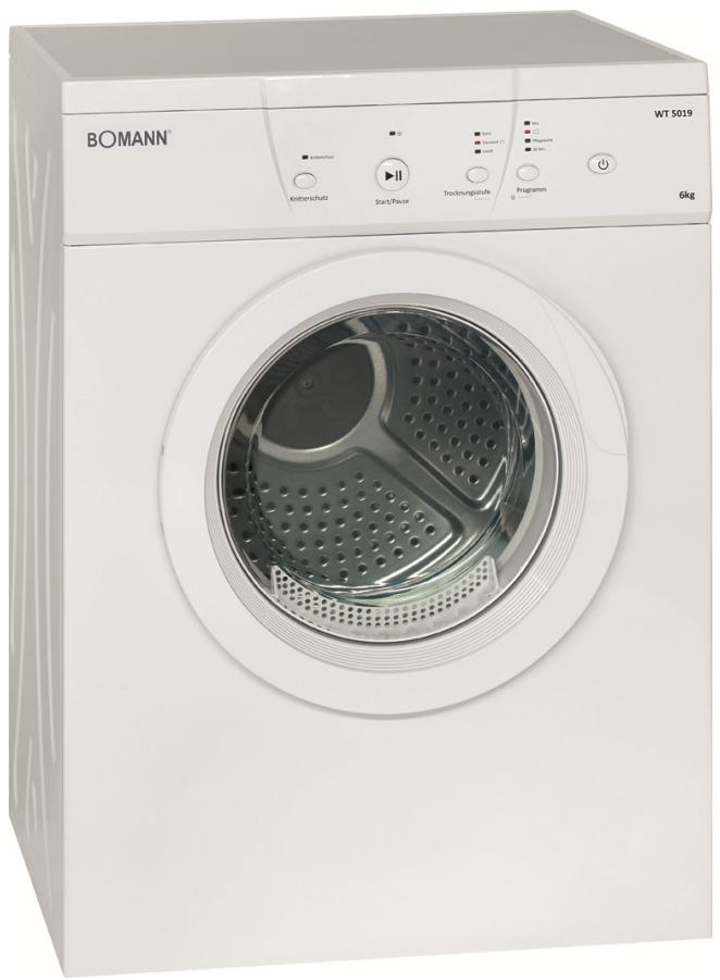 BOMANN WT5019 - HOUSEHOLD VENTED TUMBLE DRYER WT 5019 - 1