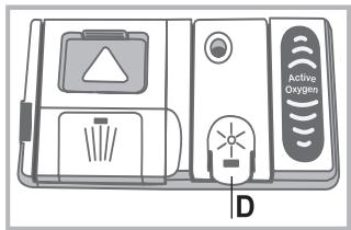 INDESIT DFG054 - قياس مواد التنظيف - 2