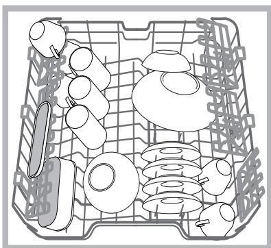 INDESIT DFG054 - Panier supérieur - 1