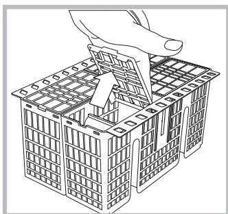 INDESIT DFG054 - Cutlery basket - 1
