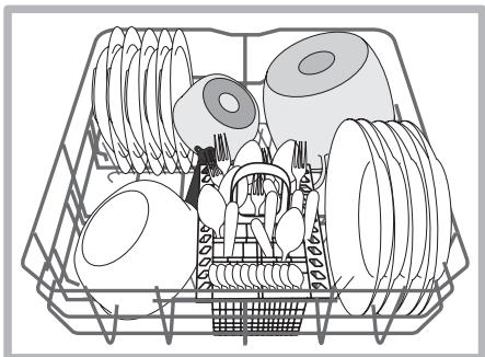 INDESIT DFG054 - Lower rack - 1