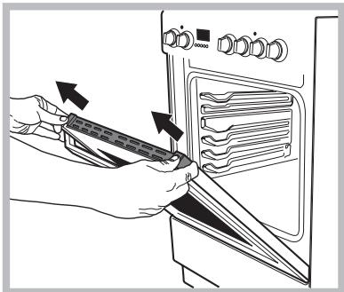INDESIT BTWA61053 - Démontage et remontage de la porte du four : - 4