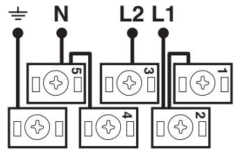 INDESIT I5V5C1W1 - Montage du cordon d'alimentation - 4