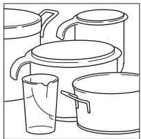 BAMIX GASTRO 200 PROFESSIONAL DAILY - Careful: For safety's sake, when you exchange the attachments always pull out the plug. - 1