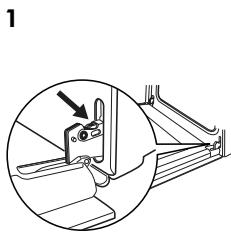 IKEA FINSMAKARE 50411730 - Removing the oven door and the glass panels - 1