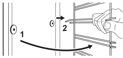 IKEA KULINARISK 70416821 - Retrait des supports de grille - 3
