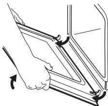 IKEA SMAKSAK 30411689 - Rimozione e installazione della porta - 3
